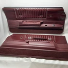 Monte Carlo Camino Malibu Door Panels Upper Lower Set Burgundy 1978-1988 Used. Price: $499.99.