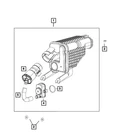 Genuine Mopar Vapor Canister Assembly 68684828AA New. Price: $198.73.