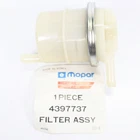 Genuine Oem Mopar/itsubishi 1970-1989 Fuel Filter 4397737 New. Price: $12.24.