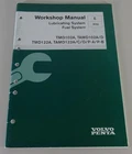Workshop Manual Volvo Penta Lubrication System Fuel Tmd Tamd 3/1999 Used. Price: $34.76.