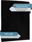 Activated Carbon Filter Replacement For Whynter Portable - 7.5" X 15" New. Price: $28.99.