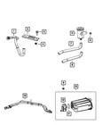 Genuine Mopar Canister To Vapor Line Hose 5147148AC New. Price: $97.46.