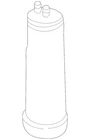 Genuine Volkswagen Vapor Canister 1HM-201-799 New. Price: $363.99.