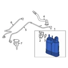 For Dodge Durango 2011-2021 68322223AE Vapor Canister New. Price: $281.44.