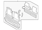 Genuine Ford Radiator Shutter Assembly FT4Z-8475-B New. Price: $516.60.