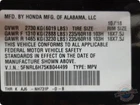 Used Vapor Canister Fits: 2019 Honda Odyssey Grade. Price: $104.99.