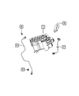 Genuine Mopar Vapor Canister 68599190AA New. Price: $273.76.