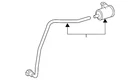 Genuine Audi Evaporative Emissions System Lines 8R0-201-997-AA New. Price: $97.20.