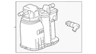 Genuine Gm Vapor Canister 26334031 New. Price: $155.99.
