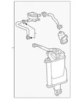 Genuine Audi Vapor Canister 8S0-201-797-B New. Price: $663.66.