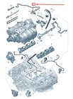 New Audi A6 Allroad Engine Breather Hose 4G0201991AH Genuine Neu. Price: $120.89.