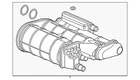 Genuine Honda Vapor Canister 17011-TRX-A01 New. Price: $418.08.