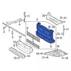 Genuine Ford Radiator Shutter Assembly LX6Z-5816146-A New. Price: $208.14.