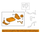 Toyota Oem 13-18 RAV4 Emission Components-vapor Canister 777400R020 New. Price: $453.09.