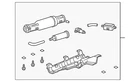Genuine Mazda Vapor Canister ZZD4-13-970A New. Price: $282.24.