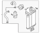 Genuine Volkswagen Vapor Canister 3Q0-201-797-A New. Price: $369.52.