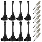 8* Ignition Coils & Spark Plugs For Nissan Titan NV2500 NV3500 5.6L 2017-2018 New. Price: $103.14.