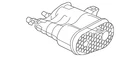Genuine Honda Vapor Canister 17300-T61-A01 New. Price: $304.16.