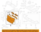 Ford Oem 17-20 Mkz Radiator Support Splash Shields-shutter HP5Z8475A New. Price: $299.00.