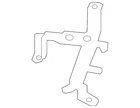 Genuine Audi Vapor Canister Bracket 4M0-201-827-R New. Price: $51.36.
