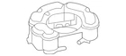 Genuine Volkswagen Vapor Canister 1K0-201-797-B New. Price: $354.99.