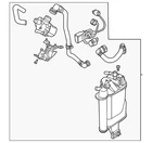 Genuine Volkswagen Pressure Sensor 5Q0-201-799-A New. Price: $129.30.