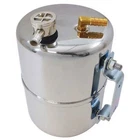 Bandit Engine Vacuum Reservoir 9971; 5 In. X Chrome Steel W/ Check Valve New. Price: $71.05.