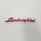 Lamborghini Aventador LP700 LP720 LP750 Rear Script Emblem Gloss Red 470853742 New. Price: $150.00.