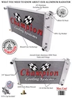 78 79 80 81 82 Chevy Monte Carlo 26" Core Champion 4 Row Aluminum Radiator MC162 New. Price: $360.00.