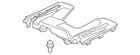 Genuine Honda Seat Track Cover 81595-SCV-L00ZB New. Price: $15.79.