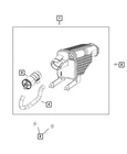 Genuine Mopar Vapor Canister Assembly 68684838AA New. Price: $119.18.